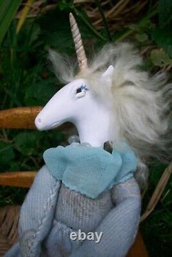 Sinclaire Handmade, OOAK, Unicorn Doll