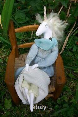 Sinclaire Handmade, OOAK, Unicorn Doll
