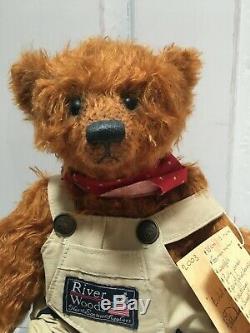 Superb OOAK Artist Mohair Teddy Bear Bears Marjoleine Diemel EDDIE Vintage Lk13