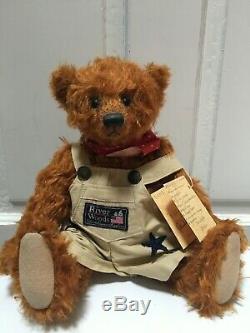 Superb OOAK Artist Mohair Teddy Bear Bears Marjoleine Diemel EDDIE Vintage Lk13