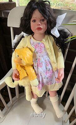 Sweet Reborn Baby GIRL Doll CAROLINA was Maxima by Sigrid Bock COMPLETED Child
