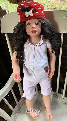 Sweet Reborn Baby GIRL Doll CAROLINA was Maxima by Sigrid Bock COMPLETED Child