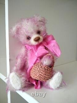 Teddy Bear Flamingo Teddy OOAK by Voitenko Ukraine