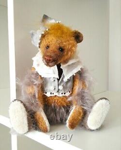 Teddy Bear King of the Birds Teddy OOAK by Voitenko Ukraine