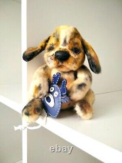 Teddy Dog Dodo Teddy OOAK by Voitenko Ukraine