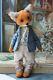 Teddy Handmade Interior Toy Collectable Gift Animal Doll Ooak Fox Decor
