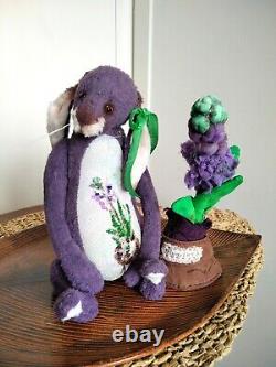 Teddy Rabbit Hyacinth Teddy OOAK by Voitenko Ukraine
