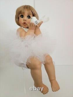 VIOLET- 22 Handcrafted porcelain doll from mold by Artist Cindy Marschner Rolfe