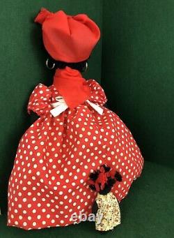 Vintage African American Cloth Rag Doll Primitive Folk Art Handmade 16 Doll