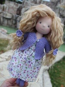 Waldorf doll 12'', Waldorf poupee, Steiner doll, Handmade doll, Art doll