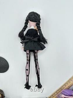 Wednesday Dance Ooak Doll, Customized Doll
