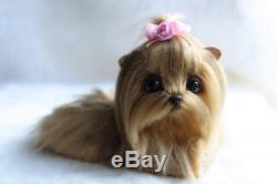 Yorkshire Terrier Lolo, hand made toy