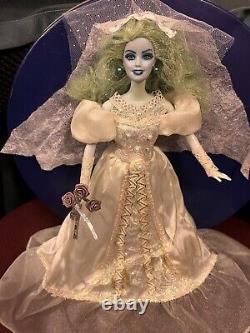 Zombie Bride Doll OOAK Ghost Handmade Collector Custom Dead Art Halloween Unique