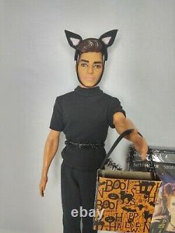 #1 Disney Hocus Pocus DVD + Black Cat Ken Barbie Doll Costume D'halloween Ooak