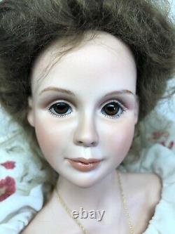 18 Ooak Artist Doll Porcelaine Trudy Lady Agnew Par Annie Laurie Baker Coa
