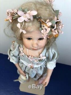 19 Ooak Artiste Porcelain Doll Nina Limitée Par Tine Laene Luijken Signé Coa