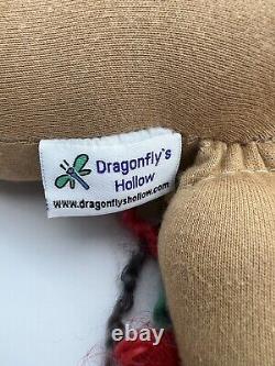 2013 Dragonfly's Hollow 14 Ooak Waldorf Doll Rainbow Hair