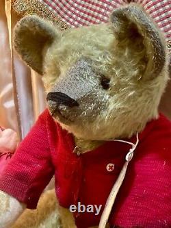 21 Ooak Teddy Bear’logan' New 1914 Series Par Deb Beardsley/beardsley Bears