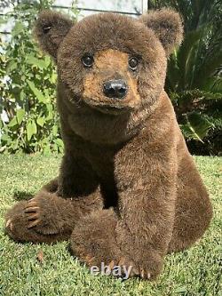 23x 18x 20 Mohair Realistic Bear Cub Otto Par Michael J. Woessner