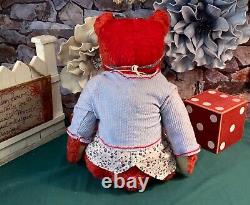 24 Ooak 2022 Artiste Vibrant Mohair Teddy Bear'marilla' Par Deb Beardsley Bears