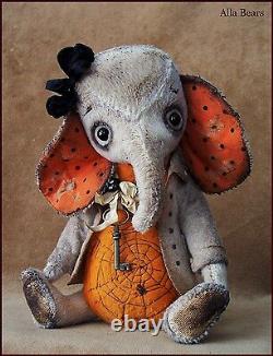 Alla Bears Antique Vintage Elephant Designer Coeur Douche Bébé