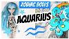 Aquarius Doll Zodiac Monster High Doll Repaint Par Poppen Atelier Episode 1 Poupées Art