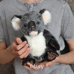 Artisanat de koala en peluche fait main à Kyoto, jouet de collection unique en son genre cadeau 11 pouces