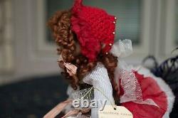 Artist Doll Red Curly Locks Chaussures En Cuir Ooak