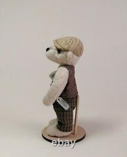 Artiste Fait Main Miniature Rectifié Ours En Peluche Archie Par Boyatt Wood Bears