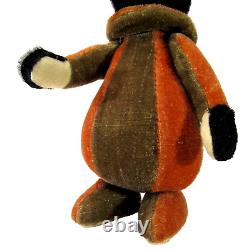 Artiste OOAK GARY NETT Ours en peluche Halloween Automne bouffon MOHAIR articulé rondouillard