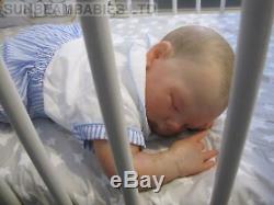 Baby Boy Réel Réincarné 20 Spencer Dickison Par L'artiste Dan À Sunbeambabies Pvhg