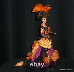 Belle Promenade D'automne Ooak Victorian Barbie Doll Feuilles D'automne Hallow Fff