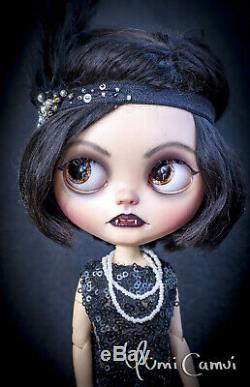 Blythe Doll Sur Mesure Ooak Blythe Poupée Artiste Par Vampire Yumi Camui Greate Gatsby