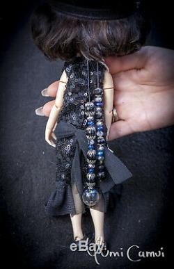Blythe Doll Sur Mesure Ooak Blythe Poupée Artiste Par Vampire Yumi Camui Greate Gatsby