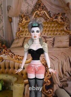 Cindy Smoker, Une 20 Ooak, Vintage Inspired Pinup-style Lady Art Doll Gayle Wray