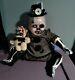 Creepy Horror Scarytale Wonderland Skeleton Doll'lila' Art Gothique Par L. Ganci