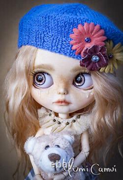 Custom Blythe Doll Ooak Blythe Poupée Artiste Par Yumi Camui