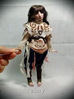 DISPONIBLE Jen Gelfling Dark Crystal poupée articulée en porcelaine à joint à rotule bjd ooak ARTISTdolls