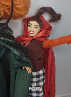 Disney Hocus Pocus Blu-ray Disque Ooak Halloween Witch Barbie Personnage De Poupée Ensemble Lot