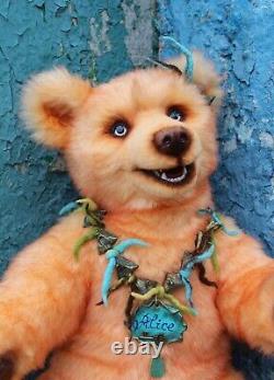 En Peluche Réaliste Bear Stuffed Collectionnable Jouet D'art Fait Main Jouet