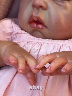 Ethnic Reborn Baby Girl Doll Bonnie (rare Ltd Maribel Villanova) De L'artiste Britannique