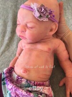 Full Body Super Soft Silicone Baby Doll Par L'artiste Joanna Gomes