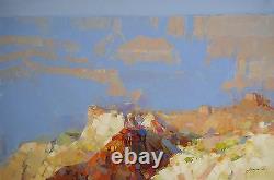 Grand Canyon Paysage, Peinture À L'huile D'origine, Oeuvres Artisanales, Un Des Genres