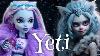 J'ai Créé Une Magnifique Poupée Abbey Bominable De Monster High, Princesse Yeti, Repensée Par Poppen Atelier.