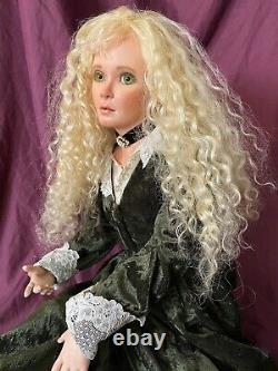 Karen Blandford Alderson Originale Porcelain Doll Artiste Angeline Blonde Le 2/10