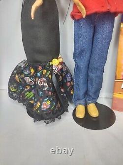 Ken Barbie Doll Ooak Set Day Of The Dead Disney Pixar Coco Coloriage Livre Lot