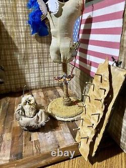 Le Silence Des Agneaux Inspiré Ooak Handmade Diorama Doll Buffalo Bill