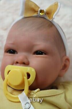 Lifelike Reborn Child's Doll Willow Box Opening Baby Artist 9yrs Sunbeambabies
