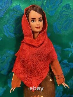 Malala Ooak Barbie Doll Custom Repaint Handmade Collector Art Inspirant Femmes