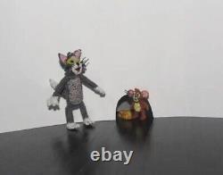 Miniature Ooak Tom Et Jerry Artist Dollhouse Dolls Toy Gift Tom Jerry Lovers